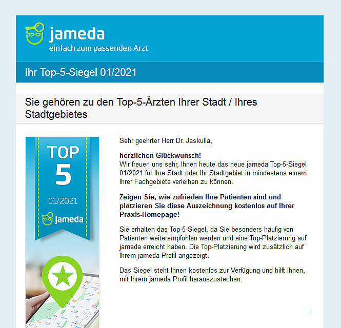 Jameda-Top-5